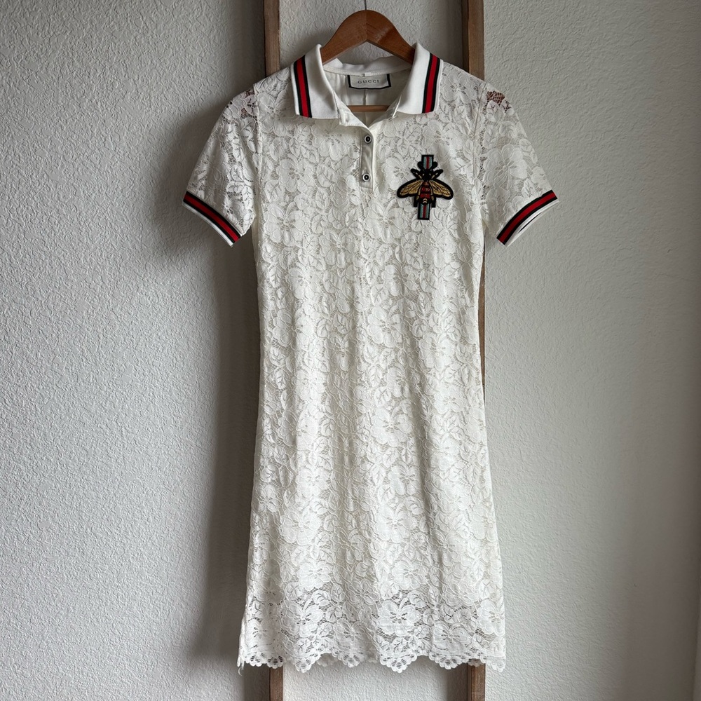 Moda Me Lace Inspired G With Bee Chest Dress NWOT sz: Med